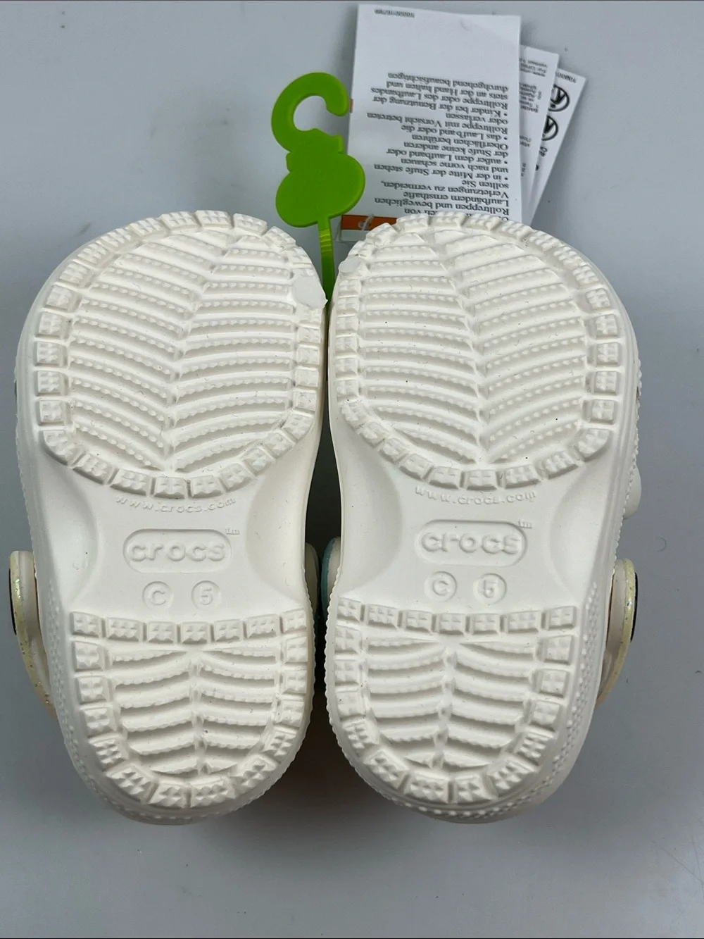 Crocs Classic Ian Rainbow Unicorn Baby Size C5 NEW